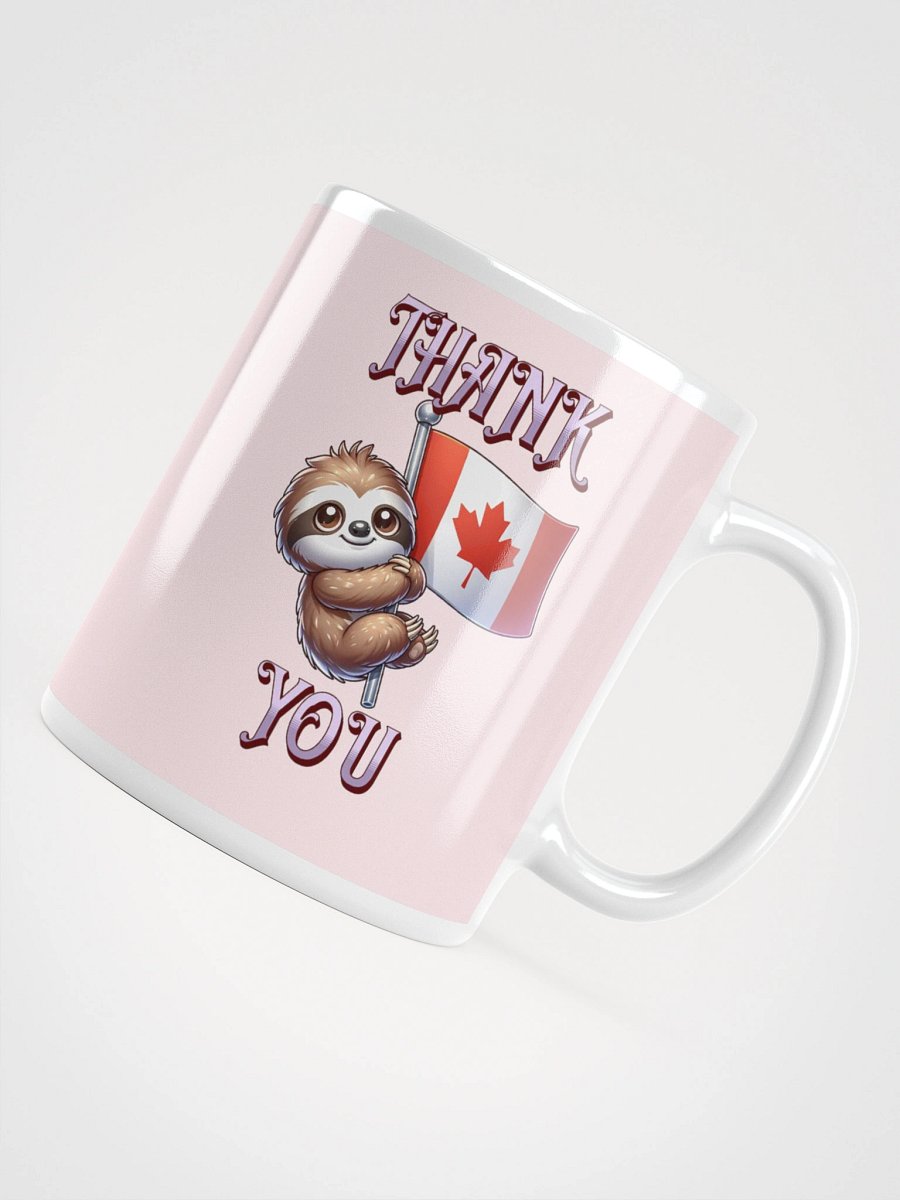 THANK YOU SLOTH CANADA FLAG product image (4)