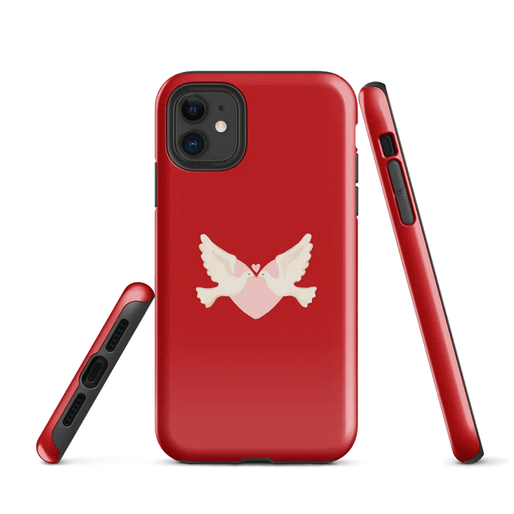 Lovebirds iPhone Tough Case product image (1)