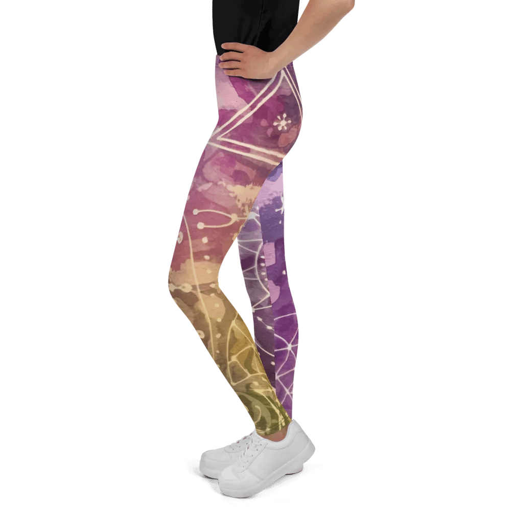 Sacred Geometry, Youth Leggings product image (5)
