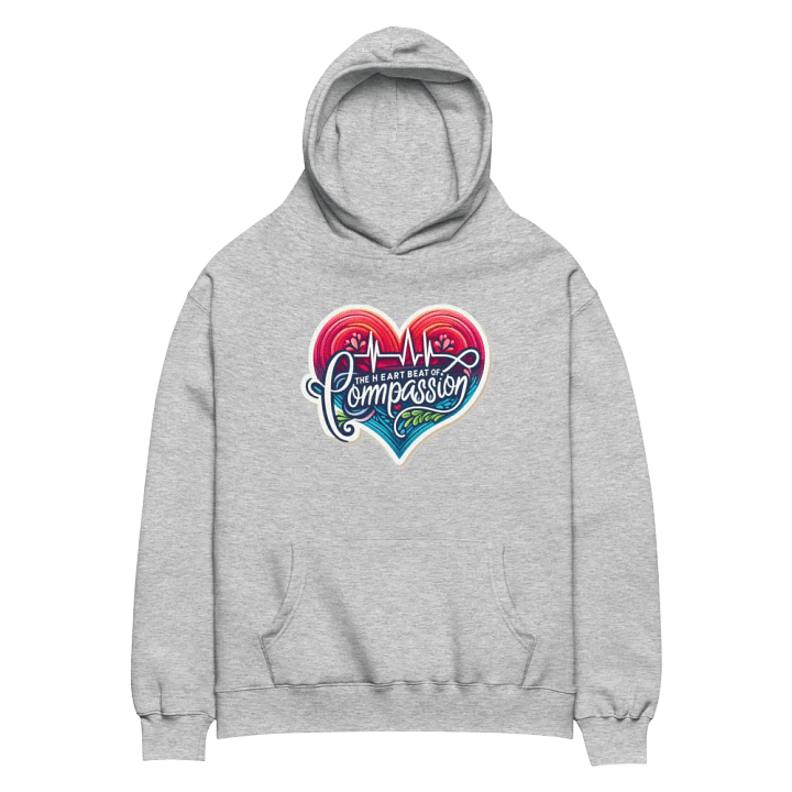 Compassion's Heartbeat Oversized Hoodie product image (32)