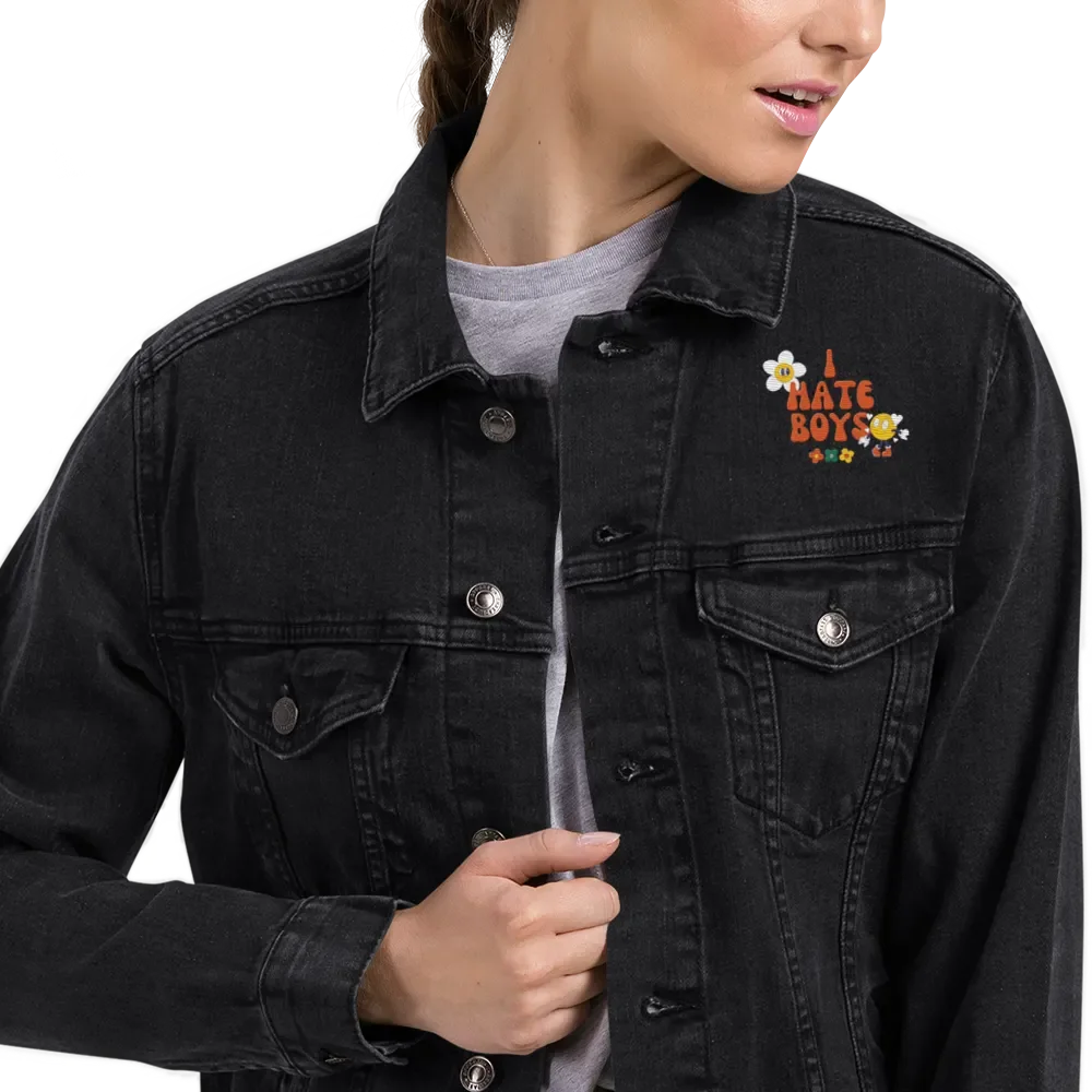 I Hate Boys Denim Jacket product image (8)