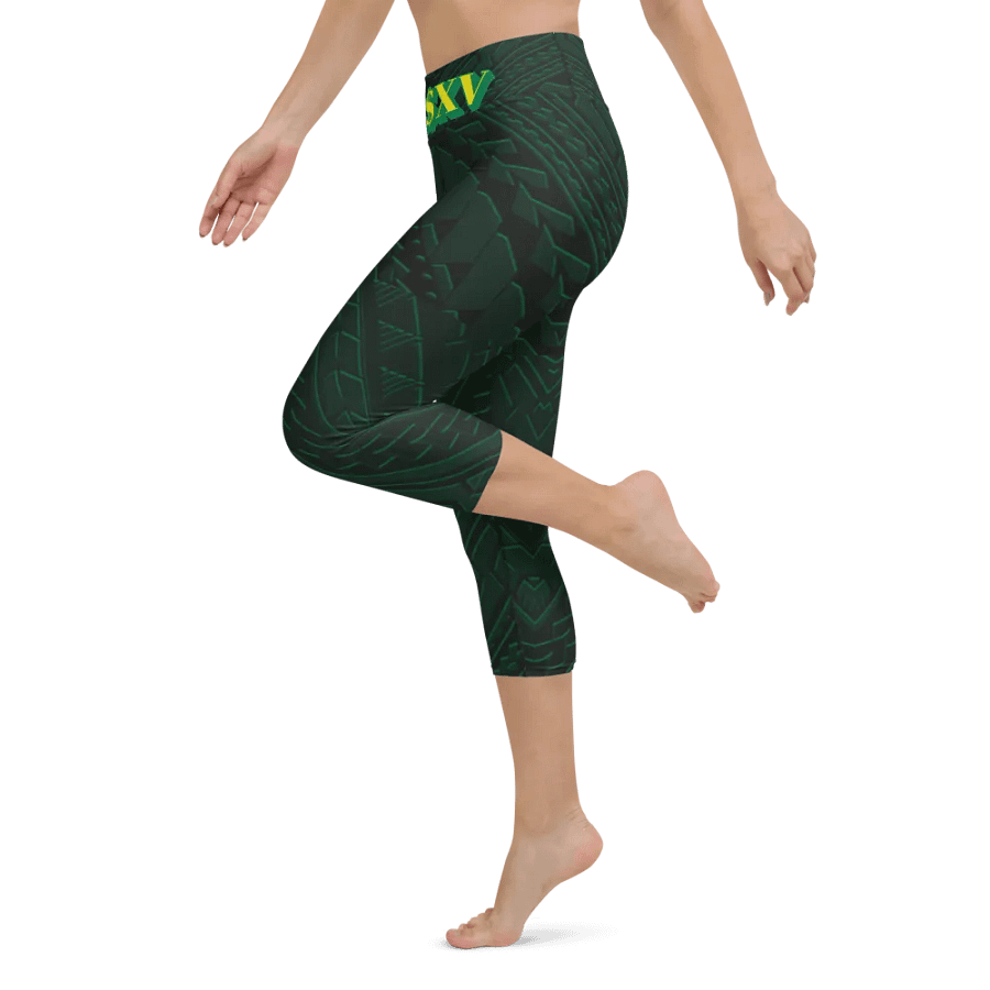 Tatau Korare Tiki Yoga Capri Leggings product image (11)