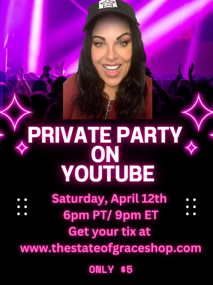 🎉 GRACE NATION, IT’S PARTY TIME! 🎉 Saturday 4/12! product image (1)