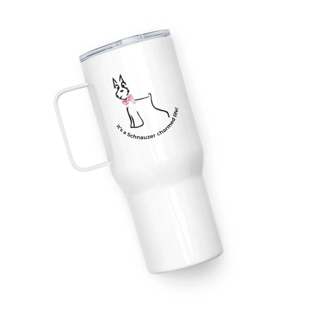 it's a Schnauzer charmed life! Travel Mug product image (5)