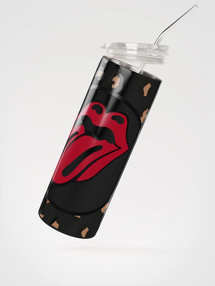 Rock Legends Collection - Leopard and Tongue Design 20 oz Tumbler - Inspired by Rock Legend Aesthetics product image (2)