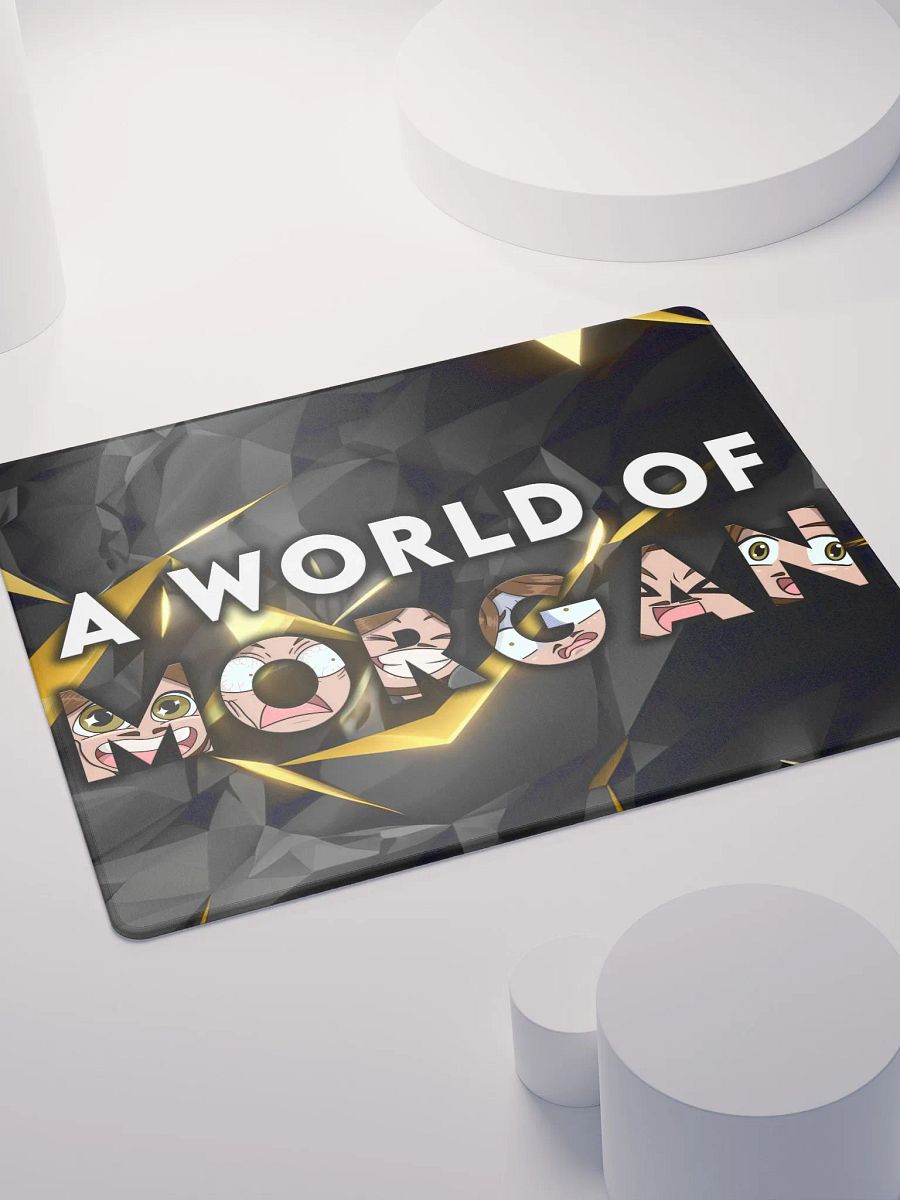 A World of Morgan Deskmat - Black and Gold product image (7)