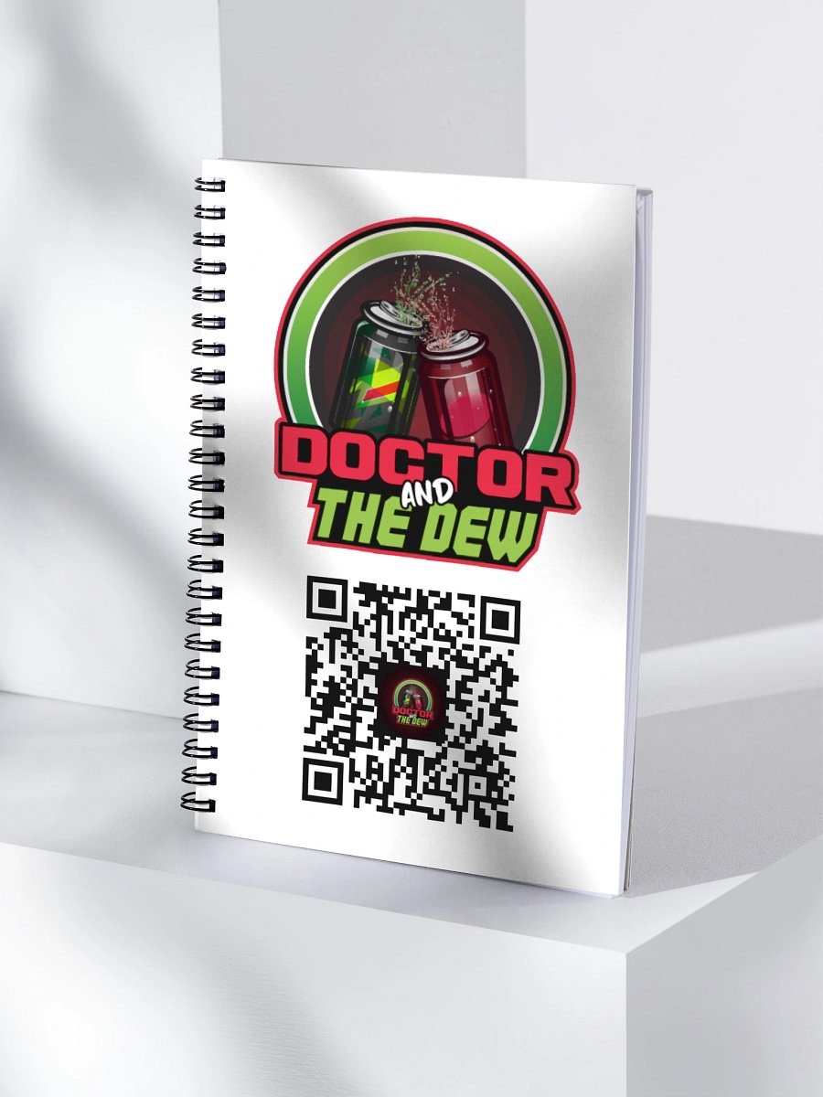 📝 Doctor and The Dew – Official Spiral Notebook 📝 product image (4)
