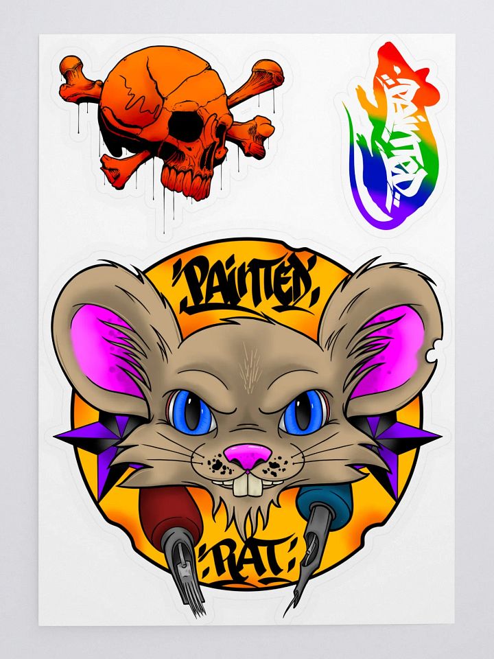 Painted Stickers product image (1)