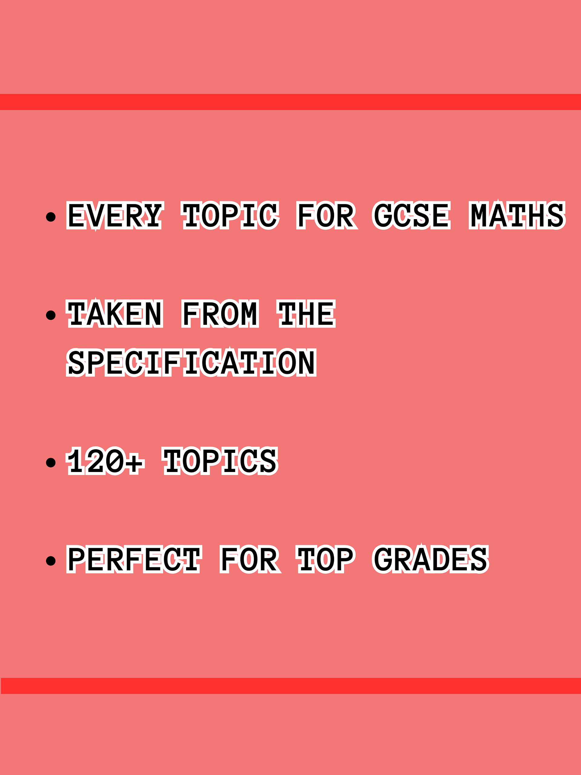 GCSE Maths Checklist (120+ Topics) | Revision Made Easy product image (2)