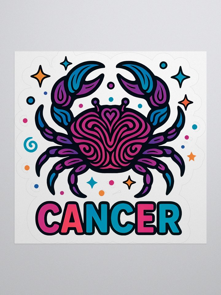 Cancer Zodiac Sign Sticker product image (2)