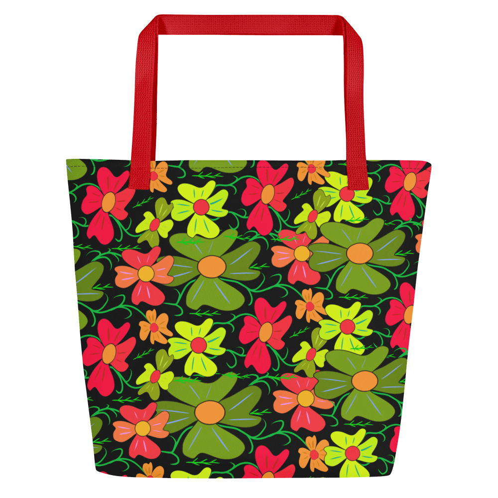 Vibrant Floral Fiesta Tote product image (1)