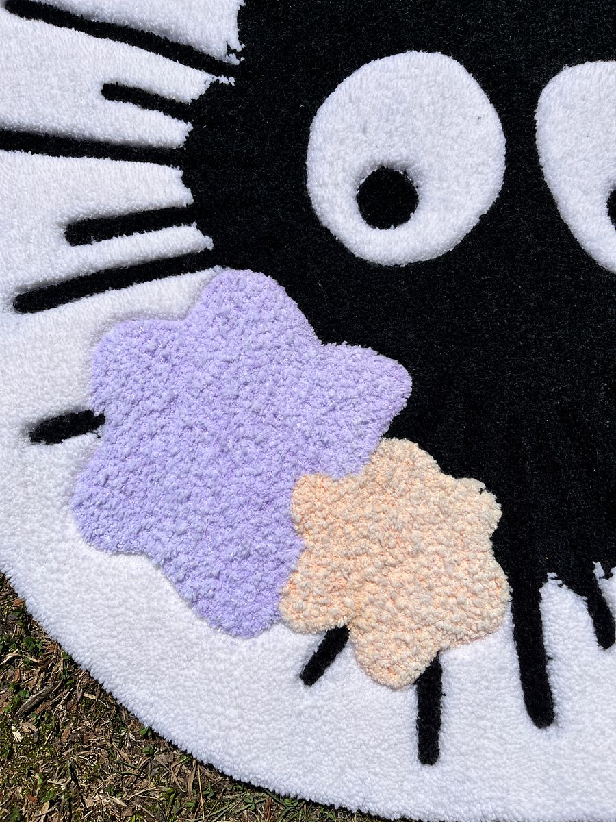 Color Changing Soot Sprite Inspired Rug product image (5)