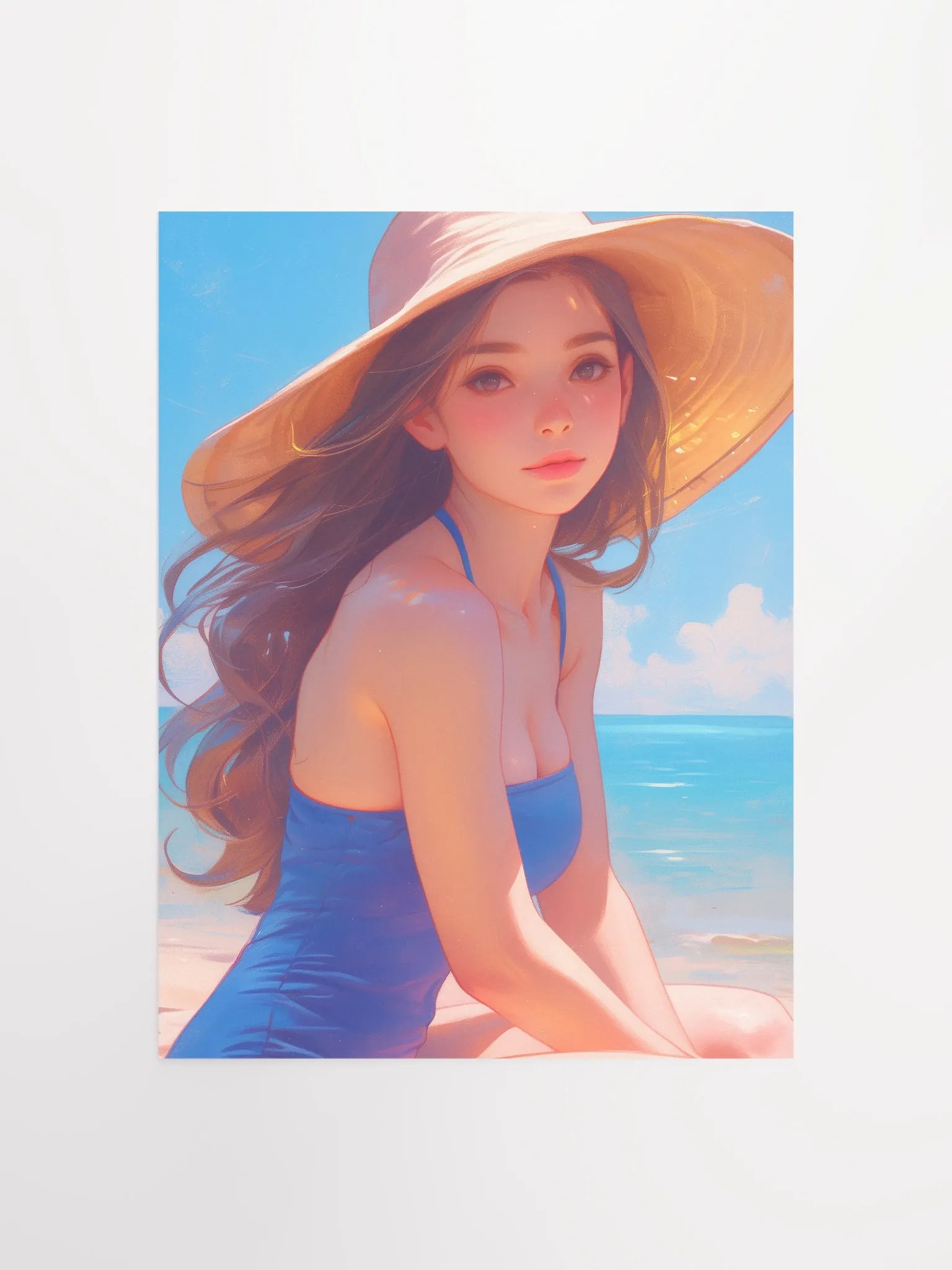 Serene Seaside Daydream Poster product image (2)
