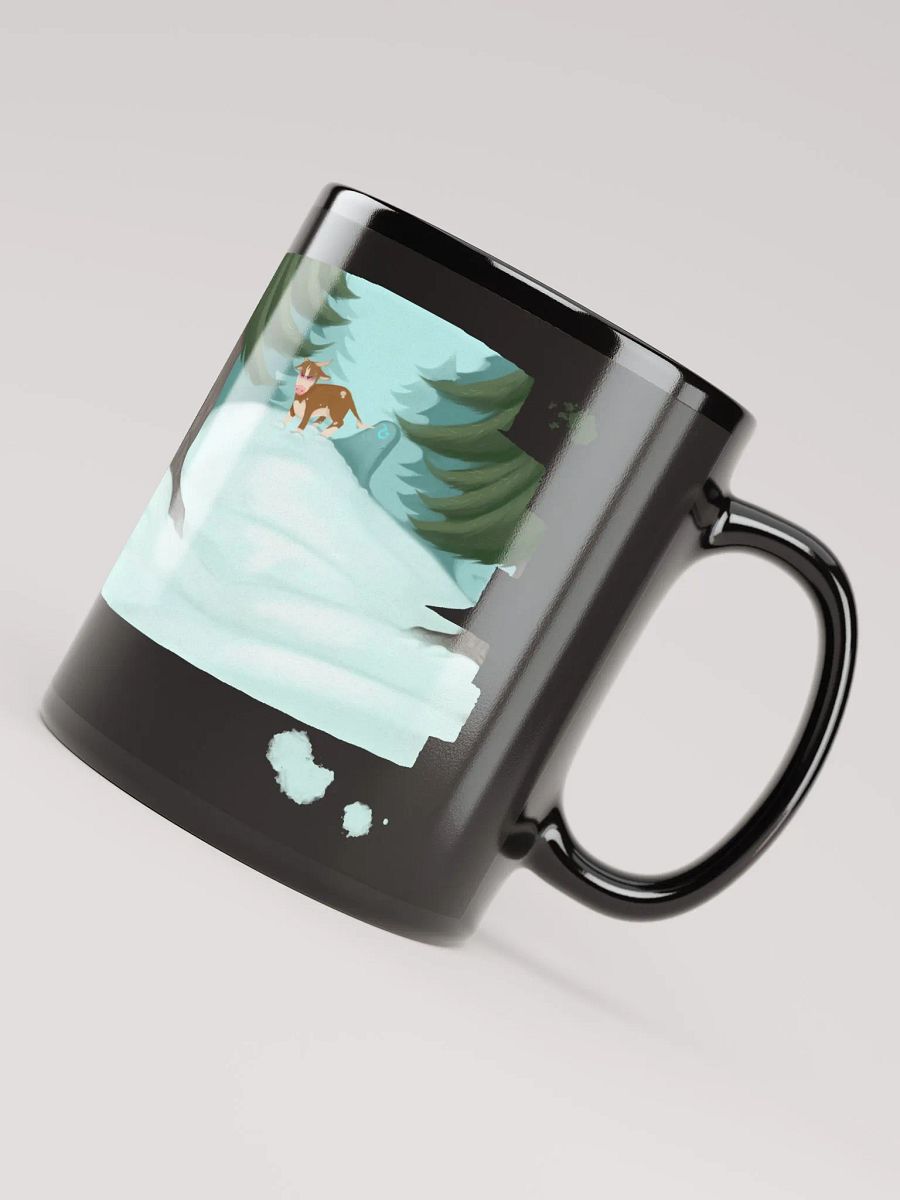 Cursed Edition - Cow - Black Glossy Mug product image (4)