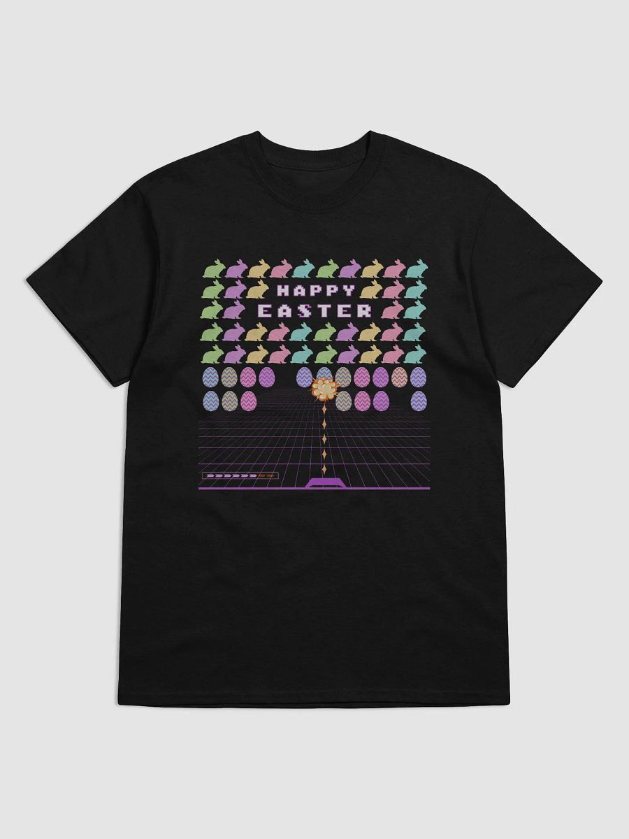 Retro Gamer Easter Shirt | 80s Arcade Style Bunny Tee | Funny Easter T-Shirt for Gamers & Geeks product image (1)