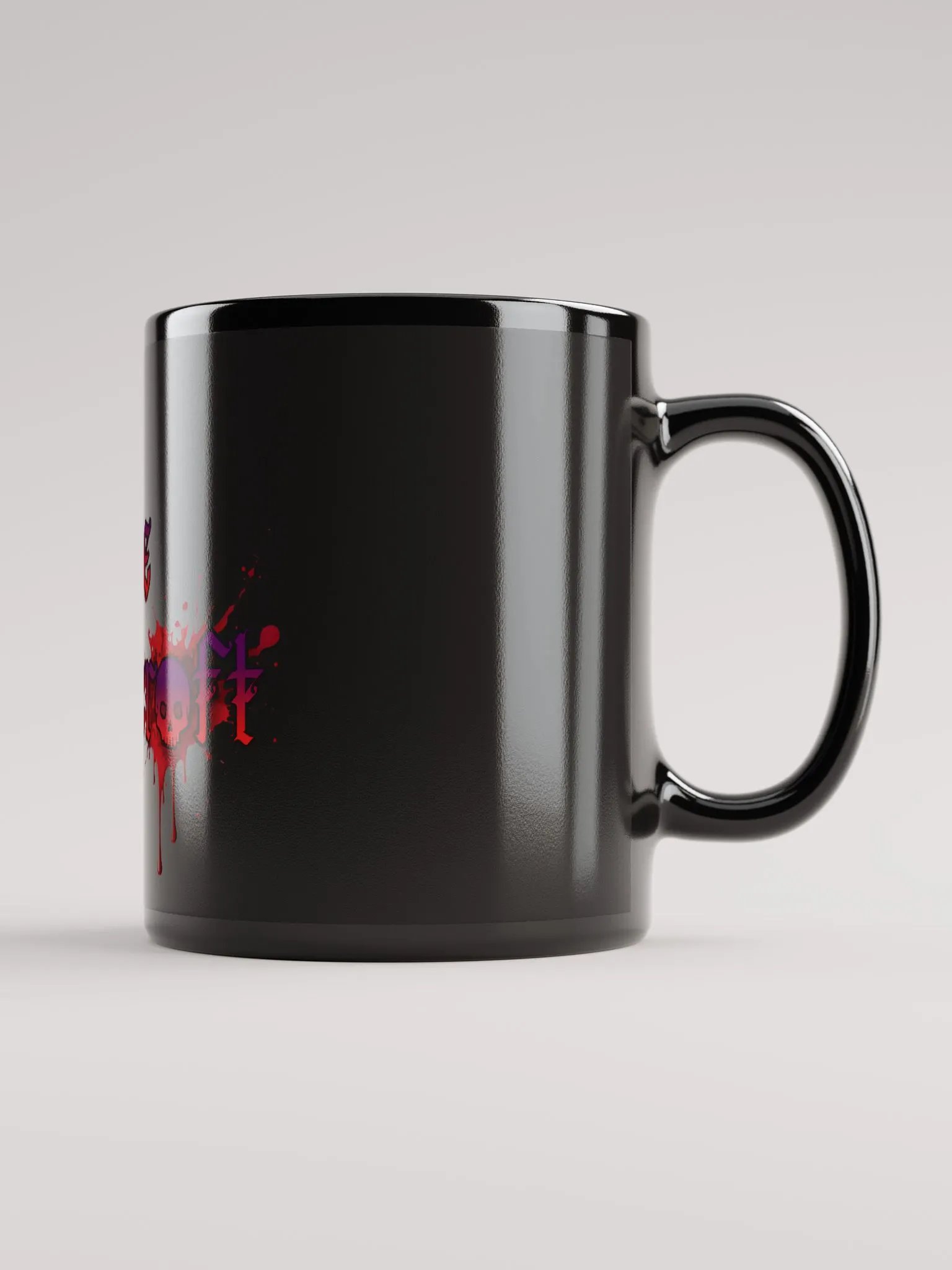 Gothic Skull Black Mug product image (2)