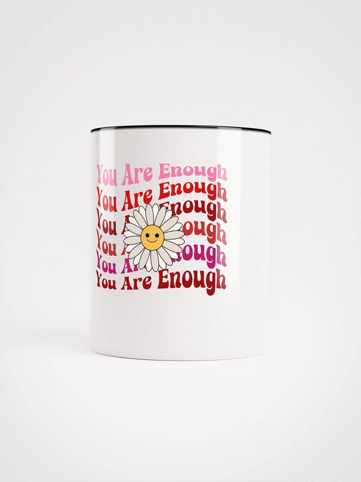 Your Are Enough, Retro Groovy Inspirational Mug product image (2)