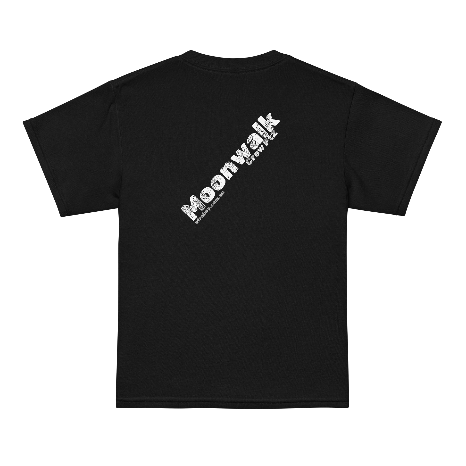 Afro Boy Stylized 'Moonwalk Crew' Youth Sports Tee product image (7)