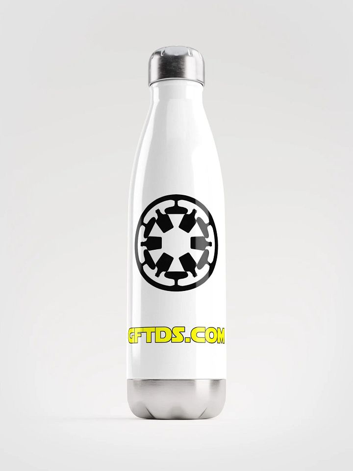 GFtDS Metal Water Bottle (White) product image (1)