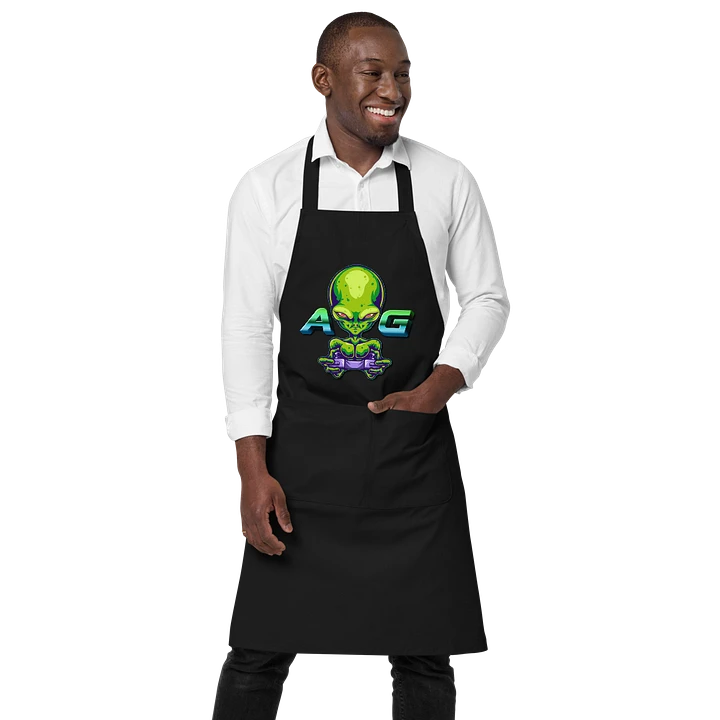 AUXgaming Galactic Organic Cotton Apron product image (1)