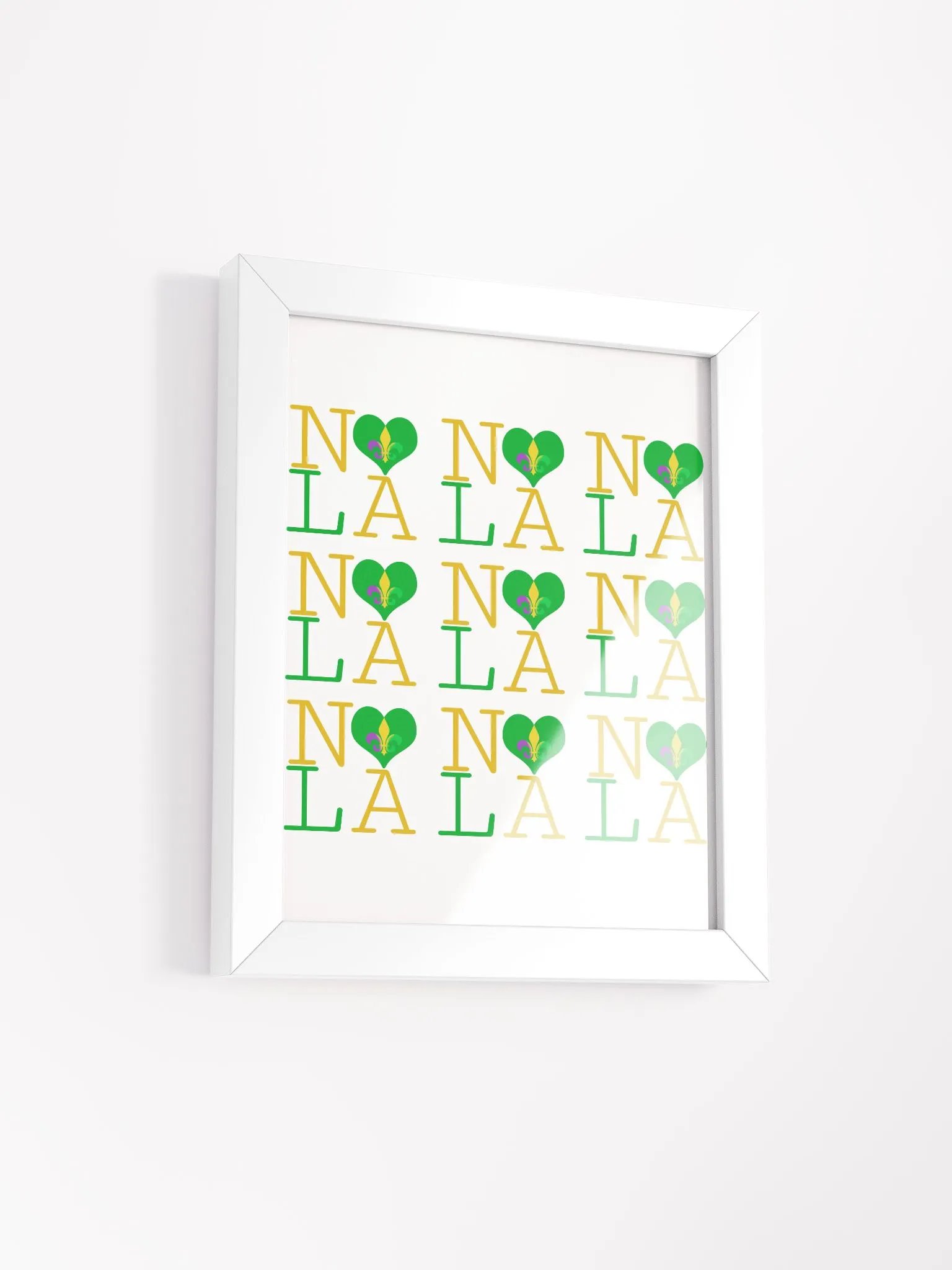 I LOVE NOLA **LEGACY POSTER** (MARDI GRAS 2) product image (2)