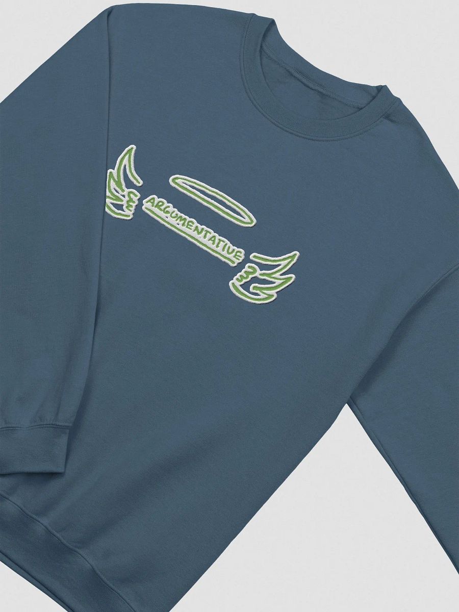 ANGELIC (lg. lime bubble design) embroidered crewneck product image (9)