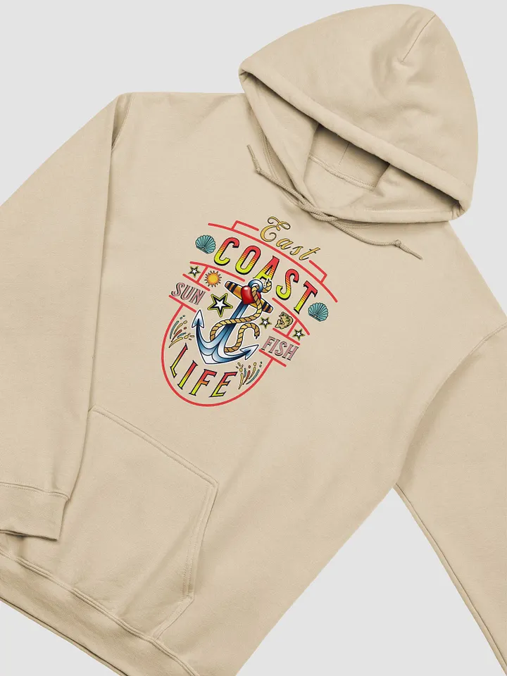 East Coast Life Sun Fish Hoodie product image (29)