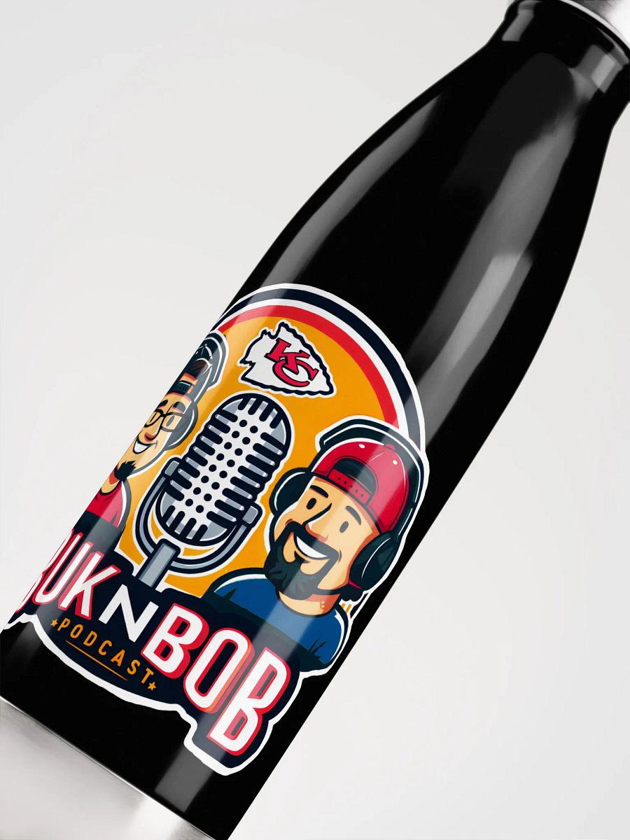 Buk N Bob Podcast Stainless Steel Water Bottle product image (9)