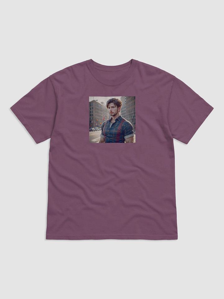 Plaid Shirt Handsome Guy T-Shirt product image (1)