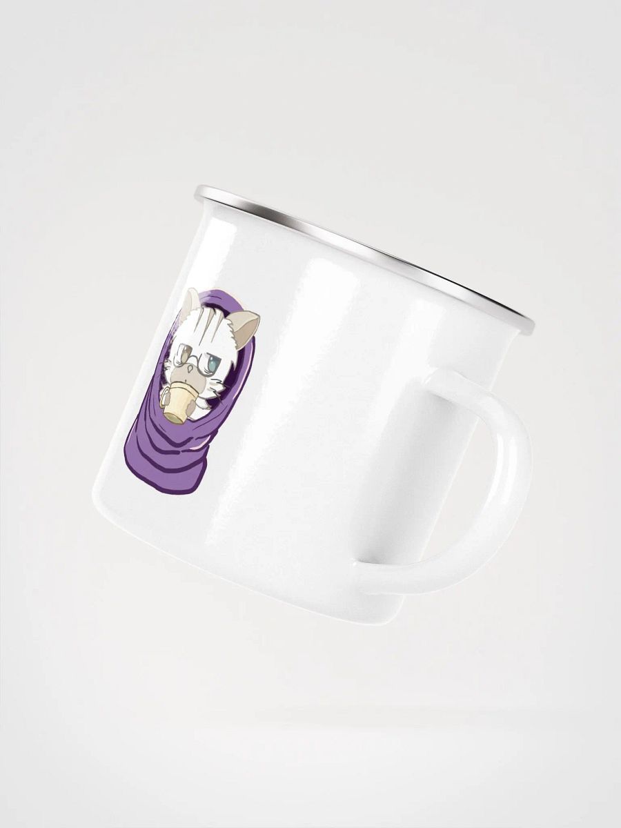 Cozy Cat Vibes || Enamel Mug product image (3)
