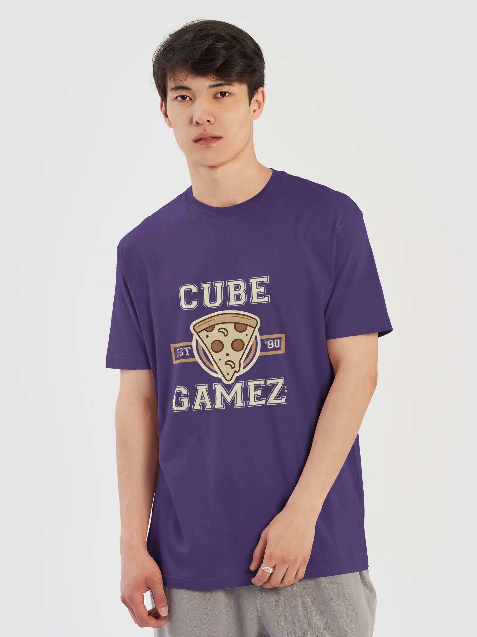 Cube Gamez Tee - Purple product image (5)