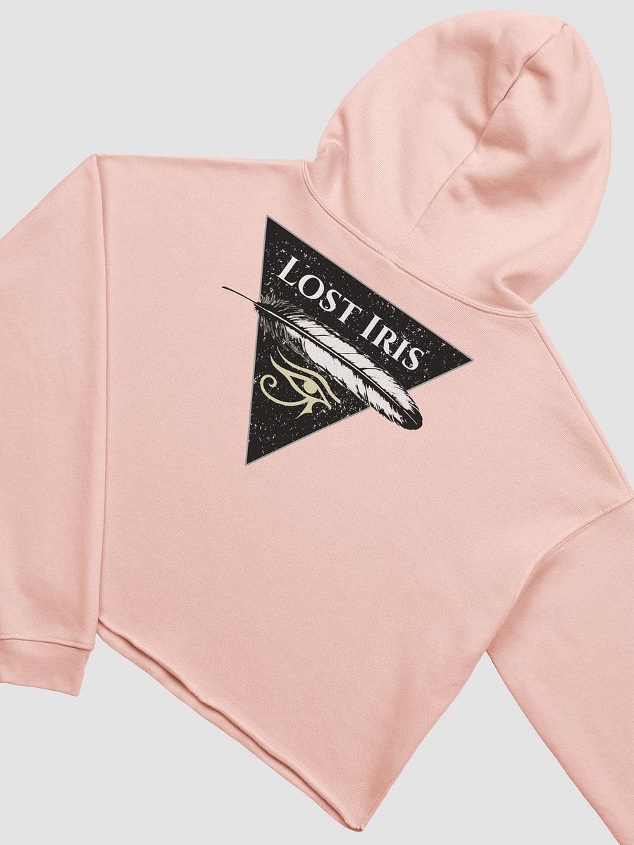 Layers of Personality Fleece Crop Hoodie +Backprint product image (6)