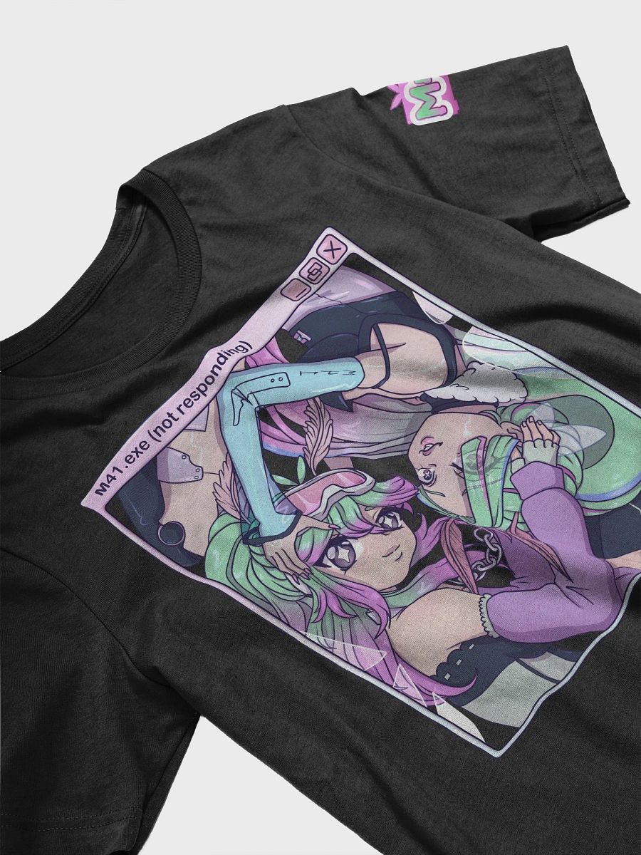 M41.exe Versions 1.0 and 2.0 T-Shirt (Black) product image (3)