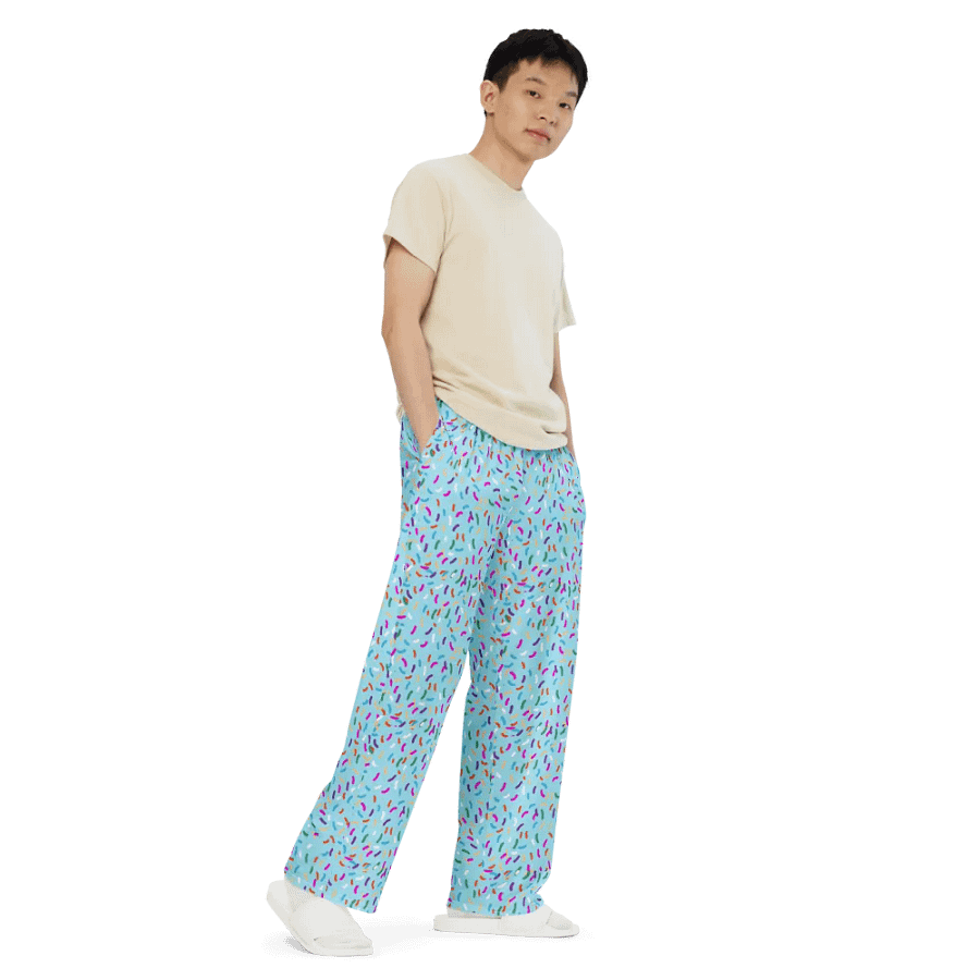 Blue Sprinkle Wide Pant product image (7)