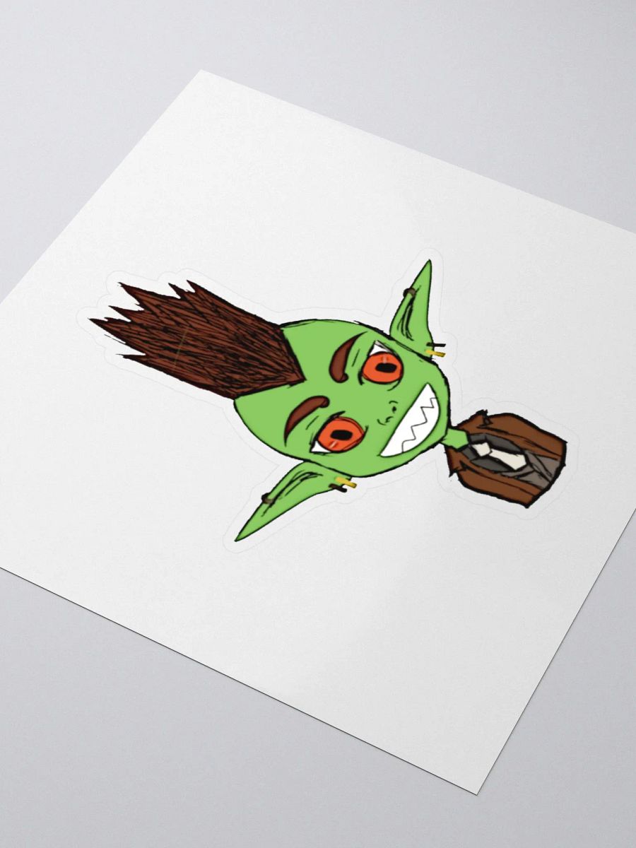 Bazkizz Cartoon Kiss Cut Sticker product image (7)