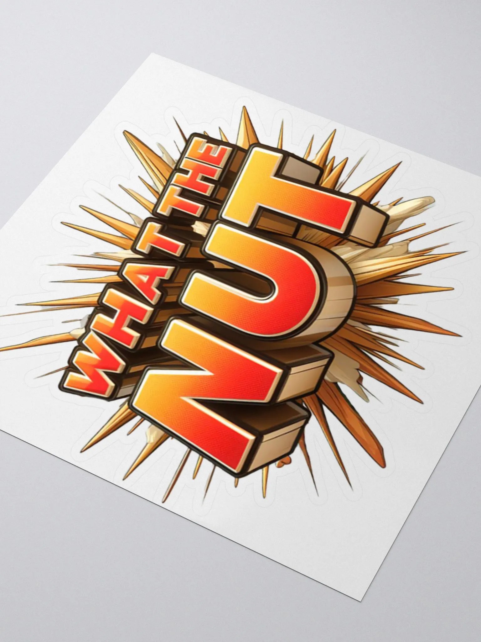 What The Nut Sticker product image (5)