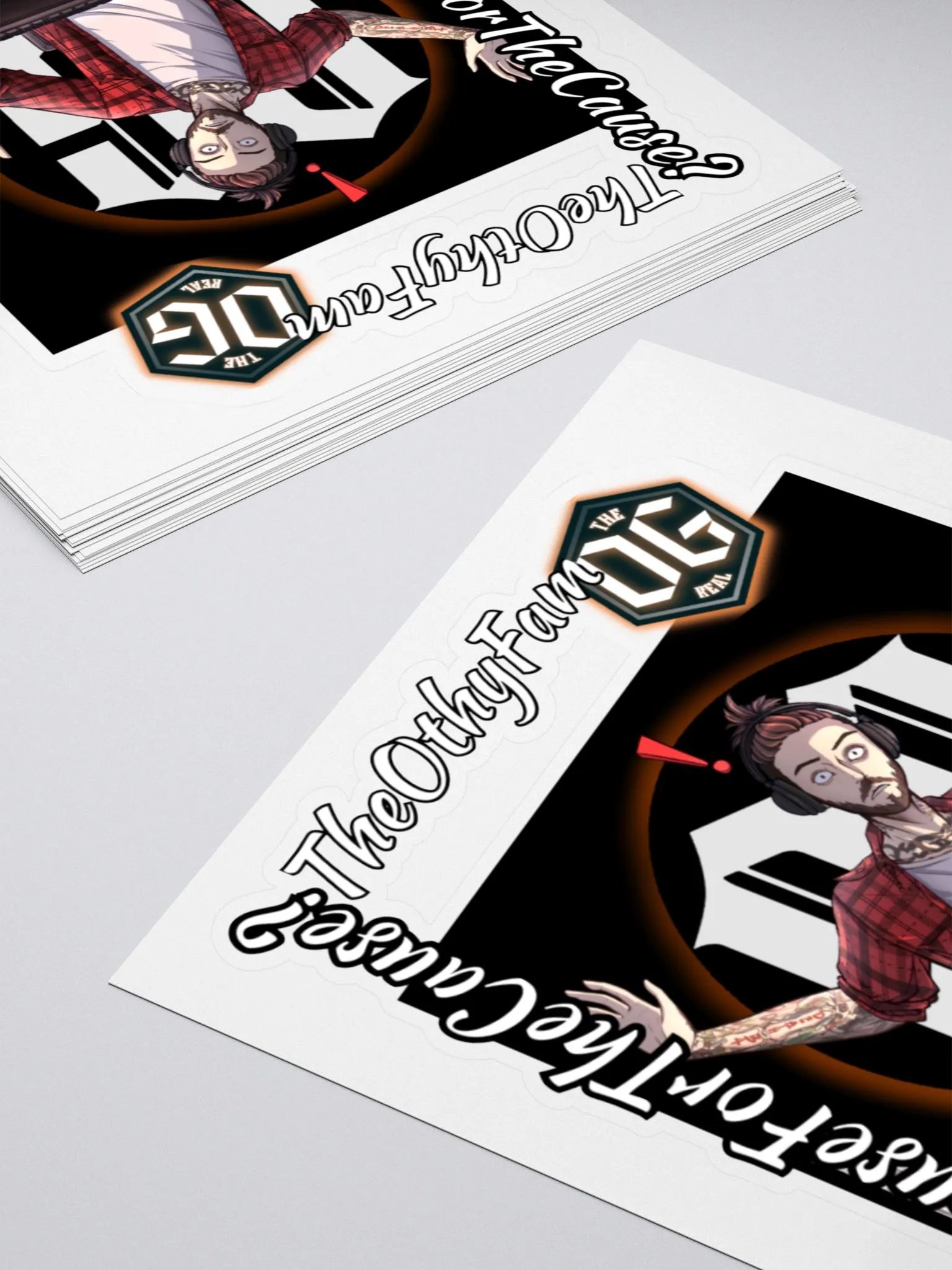 TheRealOthyGee Kiss Cut Stickers product image (4)
