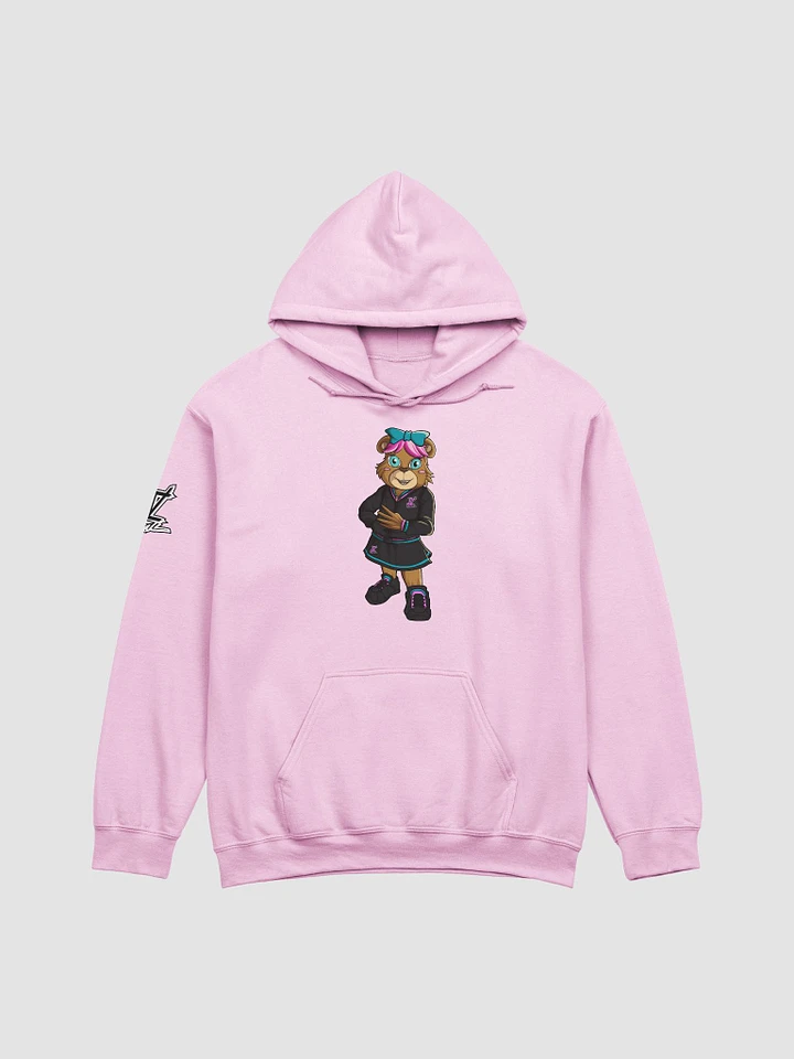 Standing Girl Bear Pink Classic Hoodie product image (1)