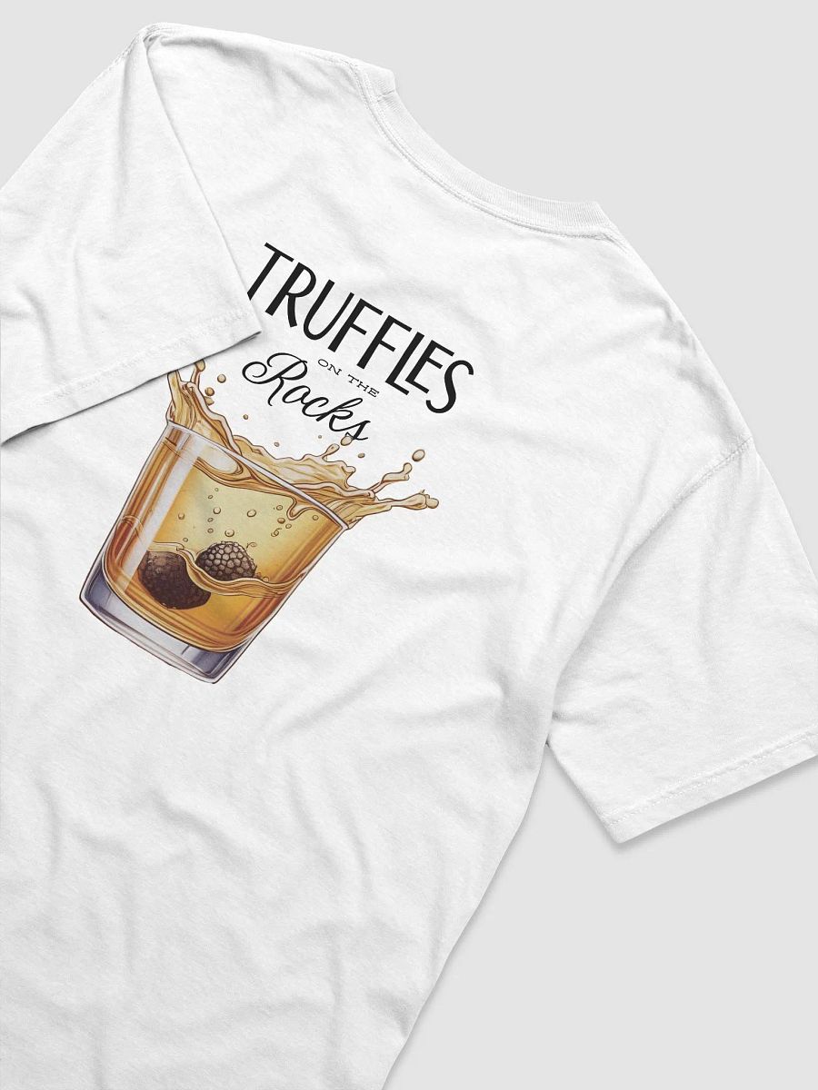 Truffle Splash T-Shirt Back Print - WHITE product image (4)