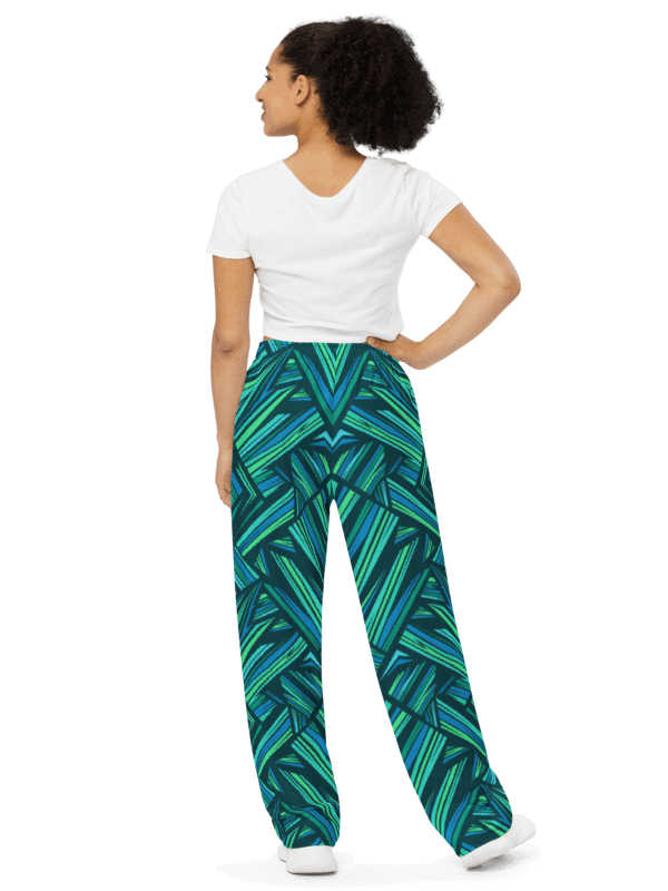 Aqua Angles | Unisex Wide-Leg Pants product image (2)