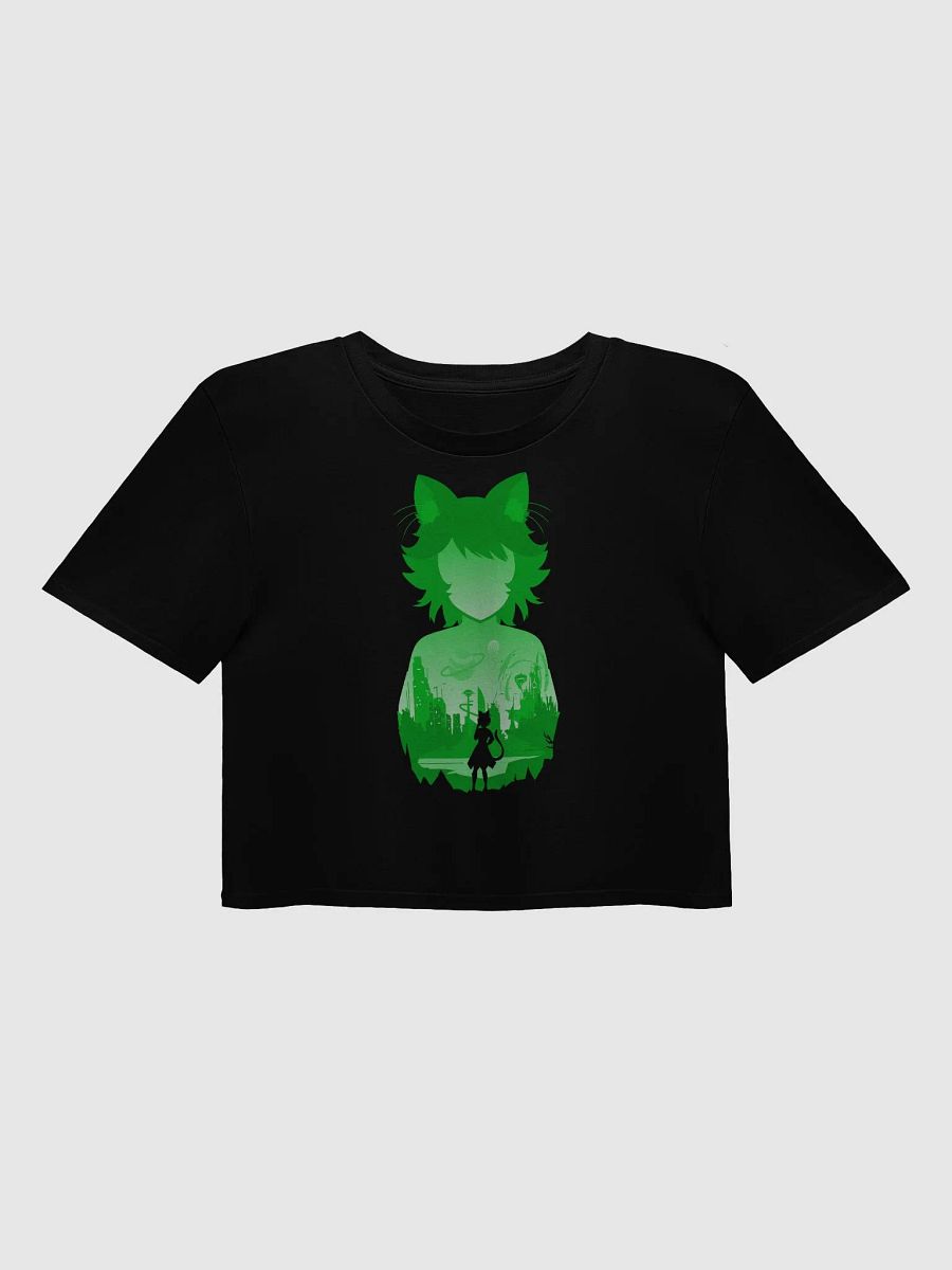 Cyber Kitty (Crop T-Shirt) product image (1)