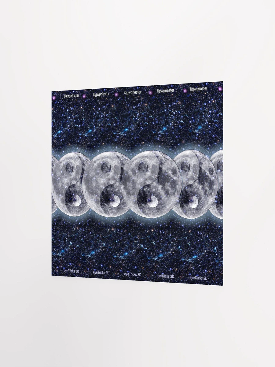 Lunar Yin & Yang - 3D Stereogram Poster product image (8)