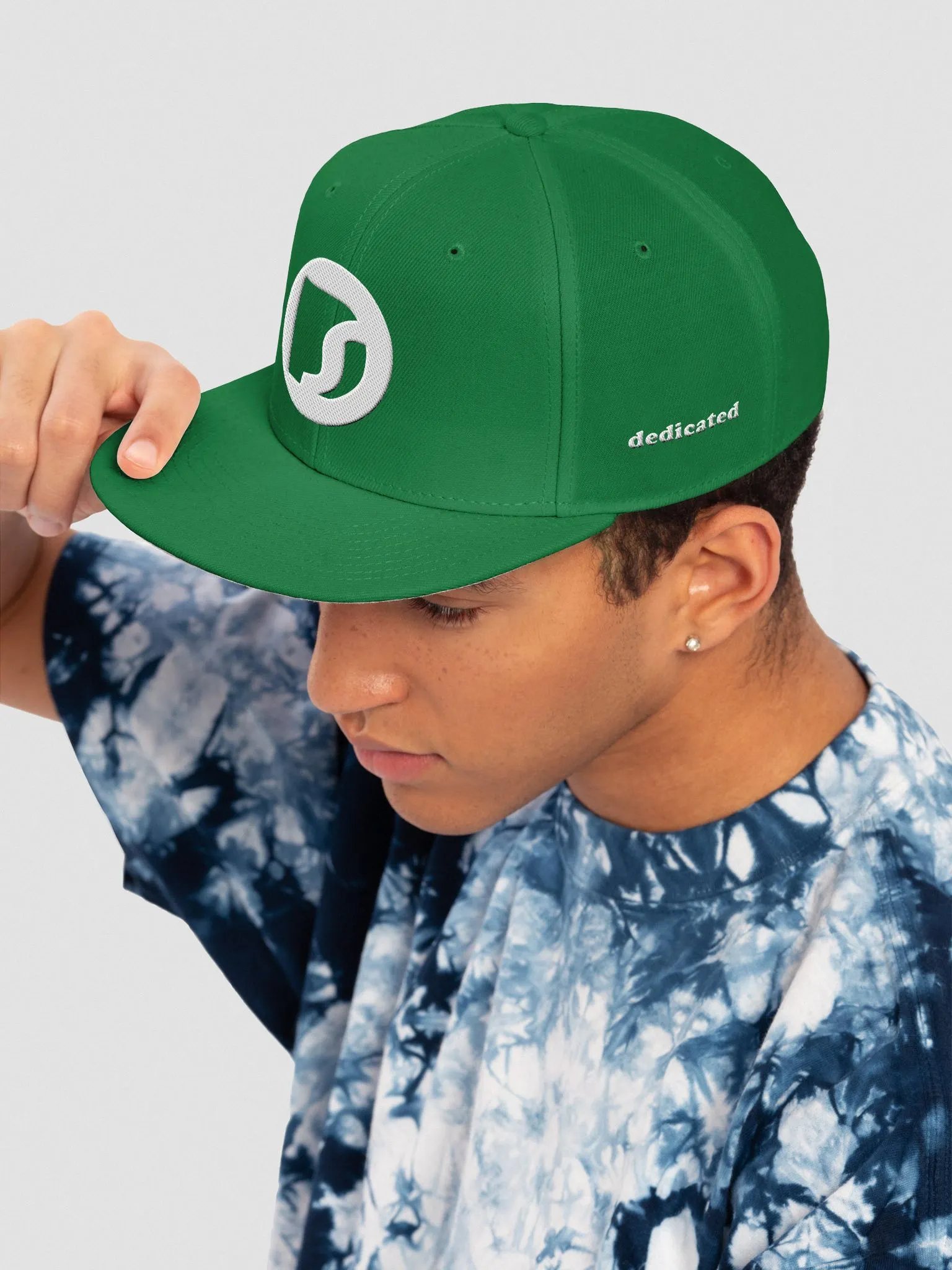 Dedicated Snapback White/Green product image (7)