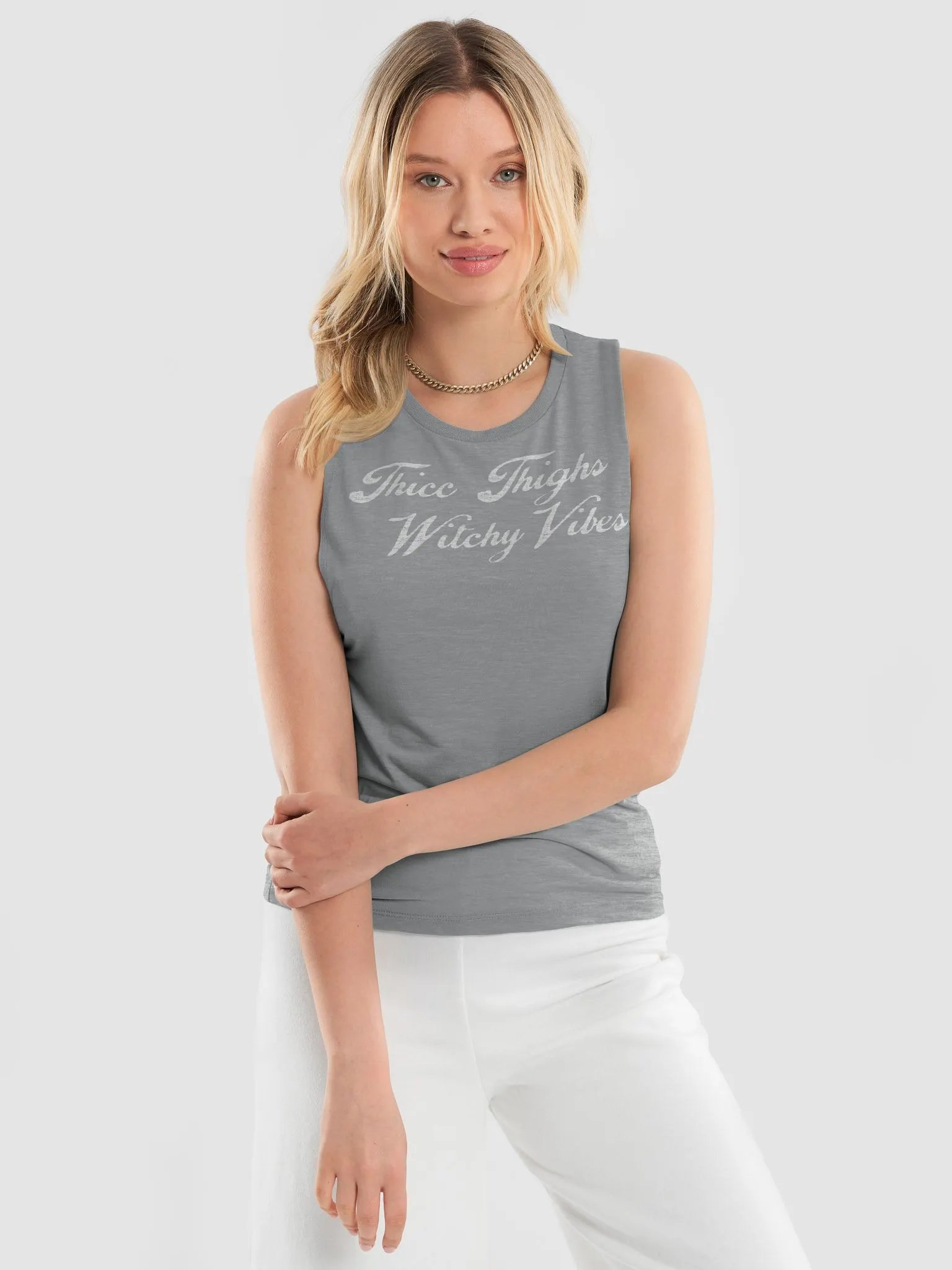Thick Thighs Witchy Vibes Tank product image (13)