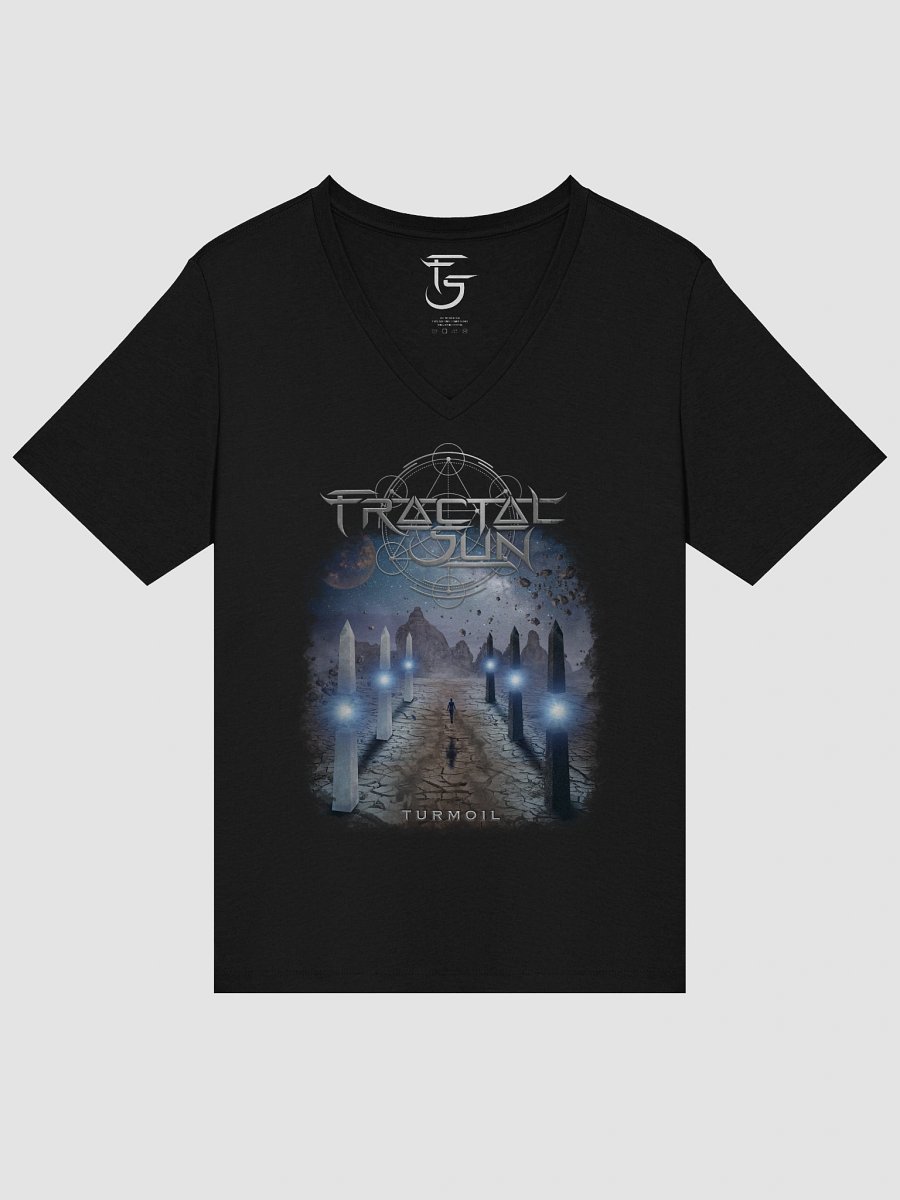 Turmoil Women's Relaxed V-Neck T-Shirt product image (9)