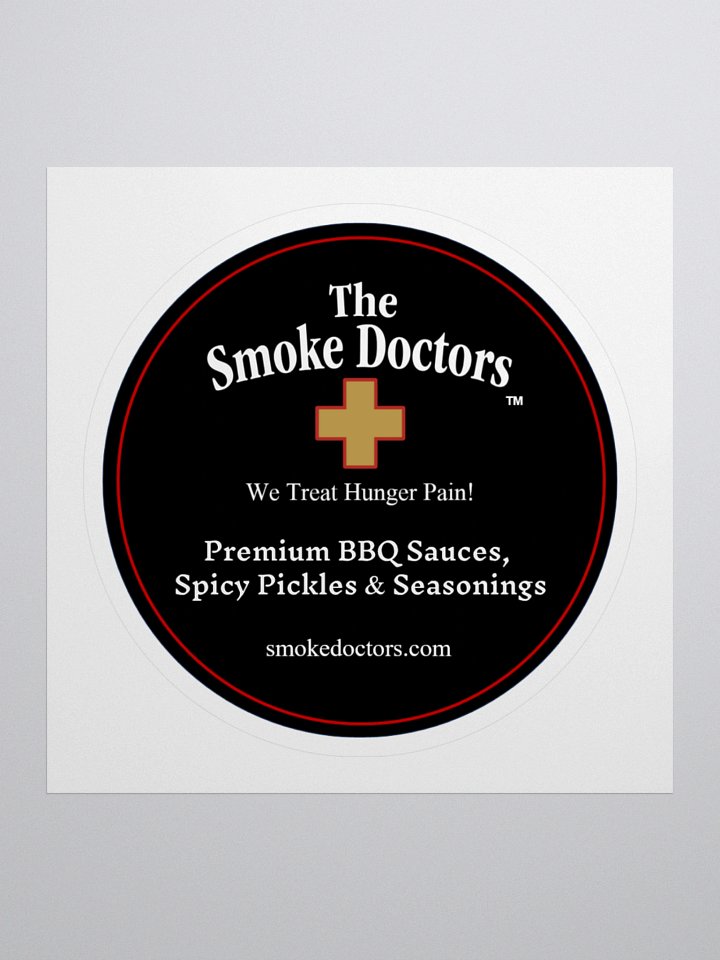 The Smoke Doctors Round Logo Labels product image (1)