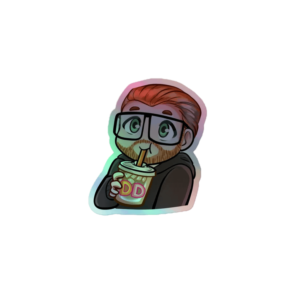 Sippin Cyn Holo Sticker product image (1)