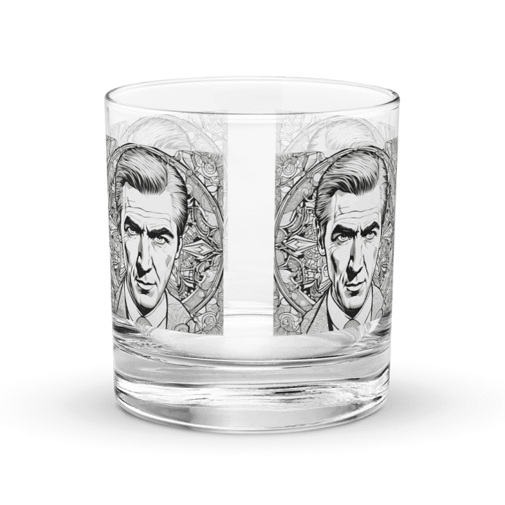 Gentleman's Portrait Rocks Glass Set product image (2)