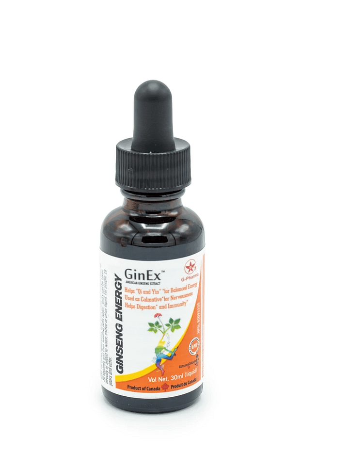 GinEx®西洋蔘黑膏滋滴劑*4瓶（买三送一） product image (2)