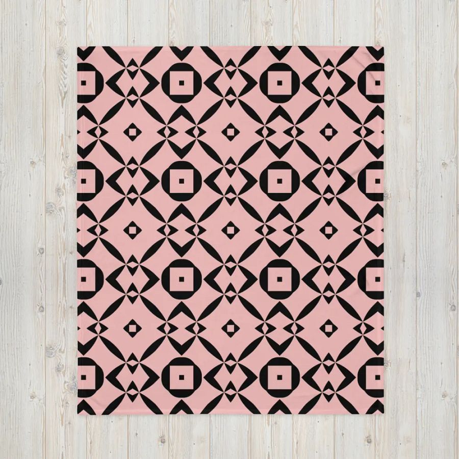 Cute Geometric Pattern Throw Blanket product image (4)